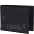  New Cryptan Portfel Ochrona RFID 11 cm Model schwarz-jumping jack 2.0grey