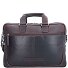  Wax Pull Up Teczka Skórzany 40 cm Komora na laptopa Model brown