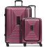  Essentials 14 zestaw walizek na 4 kółkach 2 szt. przegroda na laptopa z elastycznym zagięciem Model aubergine metallic