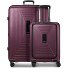  Essentials 14 zestaw walizek na 4 kółkach 2 szt. przegroda na laptopa z elastycznym zagięciem Model aubergine metallic