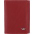  Polo Portfel Ochrona RFID Skóra 10 cm Model rot