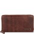  PT16-10369 Skórzany portfel 20 cm Model brown