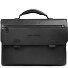  Solm Teczka Skóra 42 cm Komora na laptopa Model black