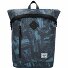  Roll Top Backpack 46 cm przegroda na laptopa Model steel blue shale rock