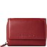  Doniva Portfel Ochrona RFID Skórzany 13 cm Model red