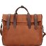  Mount Ivy Briefcase Plecak skórzany 42 cm Komora na laptopa Model cognac/braun