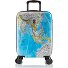 Black Camo 4 kółka Walizka kabinowy S 53 cm z plisą rozprężną Model world map Black Camo 4 kółka Walizka kabinowy S 53 cm z plisą rozprężną Model world map