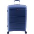  0800 4 kółka Walizka 76 cm z plisą rozprężną Model blue