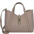 Goccia Shopper Bag S Skórzany 28 cm Model stucco gray-mauve Goccia Shopper Bag S Skórzany 28 cm Model stucco gray-mauve