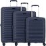 Travel Line 4500 4 kółka Zestaw walizek 3-części z plisą rozprężną Model darkblue