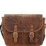  Vintage Messenger Leather 34 cm Model braun