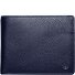  Capri Portfel Ochrona RFID Skórzany 12.5 cm Model blau