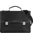  Valencia Briefcase Messenger Skórzany 40 cm Komora na laptopa Model black