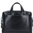  Niebieski Kwadratowy Briefcase III Skórzany 40 cm Laptop Compartment Model black