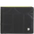 Up! Portfel Ochrona RFID Skórzany 10.5 cm Model black-bright yellow Up! Portfel Ochrona RFID Skórzany 10.5 cm Model black-bright yellow