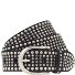 Riva Studded Belt Leather Model schwarz | 90 cm Riva Studded Belt Leather Model schwarz | 90 cm