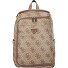  Berta Plecak biznesowy Skórzany 42 cm Model latte logo-brown