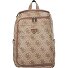  Berta Plecak biznesowy Skórzany 42 cm Model latte logo-brown