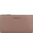 Metallic Portfel Ochrona RFID Skórzany 16 cm Model warm taupe Metallic Portfel Ochrona RFID Skórzany 16 cm Model warm taupe