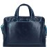 Niebieski Kwadratowy Briefcase III Skórzany 40 cm Laptop Compartment Model nachtblau