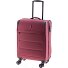  4700 4 kółka Walizka kabinowy 55 cm z plisą rozprężną Model red