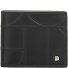 Up! Portfel Ochrona RFID Skórzany 10.5 cm Model black-taupe Up! Portfel Ochrona RFID Skórzany 10.5 cm Model black-taupe