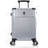  Tekno 4 kółka Walizka kabinowy S 53 cm Komora na laptopa Model silver