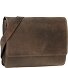  Antic Briefcase Messenger Skóra 38 cm Komora na laptopa Model taupe