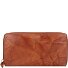  Donna Aurona Wallet RFID Leather 19 cm Model cognac