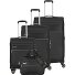  Miigo 4 Roll Suitcase Set 4szt. Model nachtschwarz