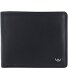  Polo Portfel Ochrona RFID Skóra 12 cm Model schwarz